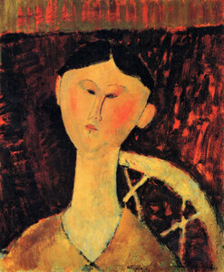 Modigliani - Portrait of Beatrice Hastings -2-